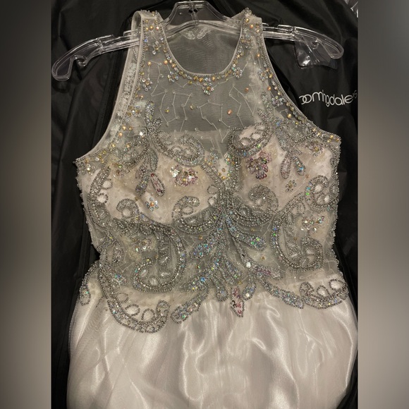 White Halter Dress - Picture 1 of 3